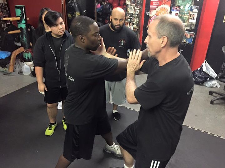 NYC seminar action, Chris & KG